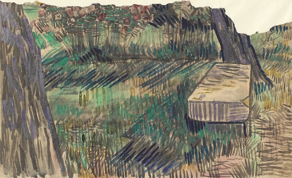 195-Vincent van Gogh-Paesaggio - Museo Van Gogh, Amsterdam  